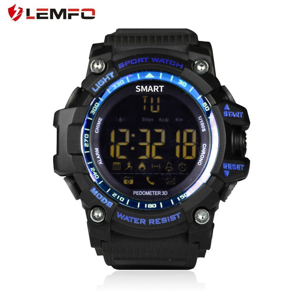 LEMFO EX16 Smart Watch Sports 4.0 Waterproof Wristband Stopwatch