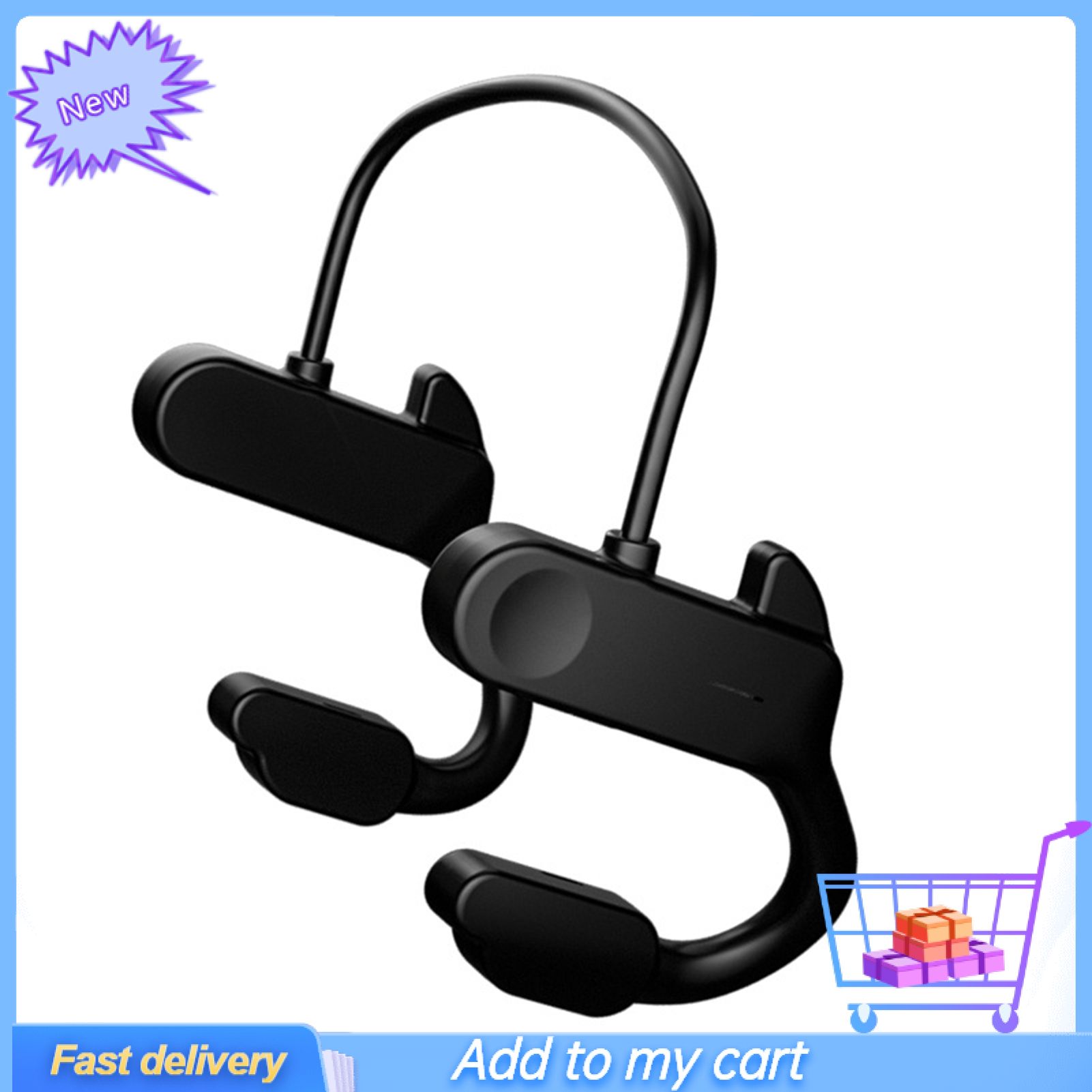 GreenForest Bluetooth-compatible 5.2 Earphone Mini IPX5 Waterproof Bone Conduction Sports Wireless Headset for Running