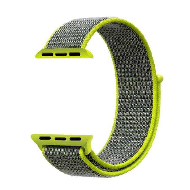 41mm Sport Woven Nylon Loop strap for Wrist Braeclet Adjust Nylon Febric Strap for Apple Watch Series 7 SmartWatch