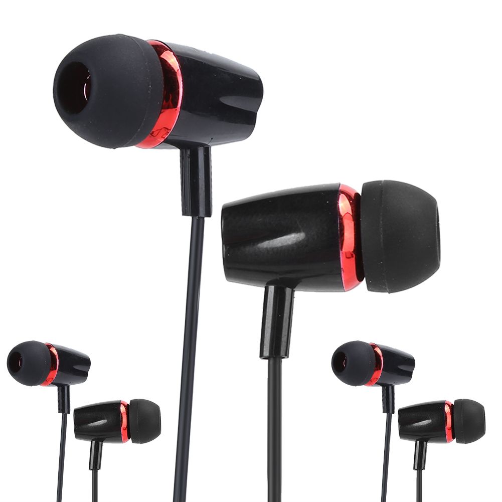 3PCS 3.5mm Wired Earphone In-Ear Headset Headphone JR-EL114