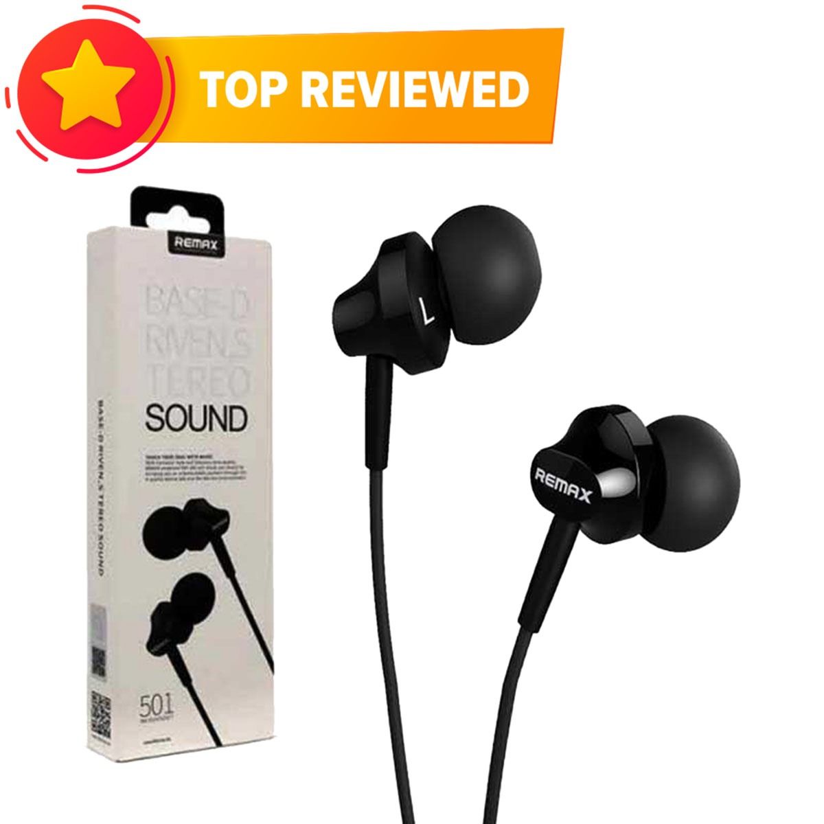 Remax RM 501 In Ear Earphone-Iqbal Fashion World