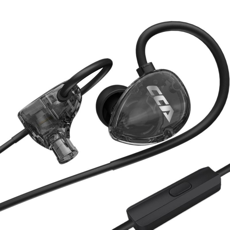 CCA CSA In-Ear Wired Headset with Microphone 3.5mm Earphone Stereo Headphones Hands-Free Subwoofer Stereo Headset