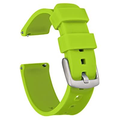 22mm Quick Release Replacement Bracelet Silicone Watch Strap