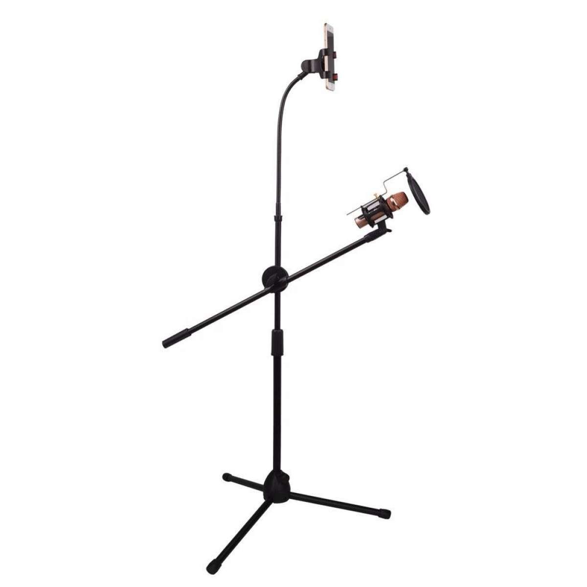 Pro Microphone Stand Floor Stand With Mobile holder