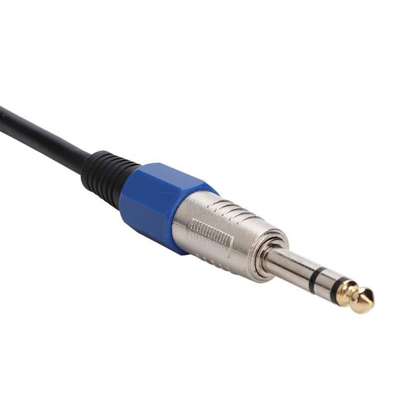 6.35 to XLR Adapter Cable 6.35mm Male Durable 30cm Low Noise for Electric Guitar Synthesizer Keyboard