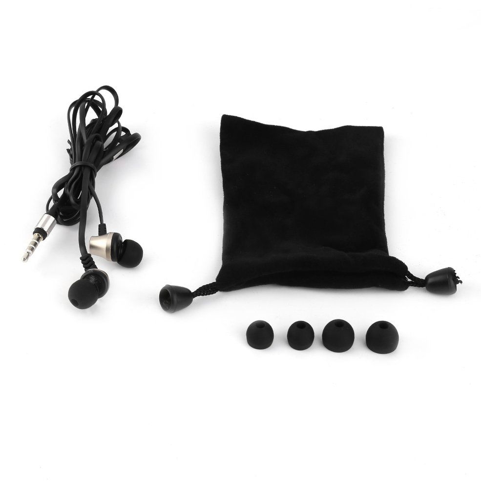 Universal X9 3.5MM Stereo Bass Earphone Noise Isolation 1.2M In Ear Earphone