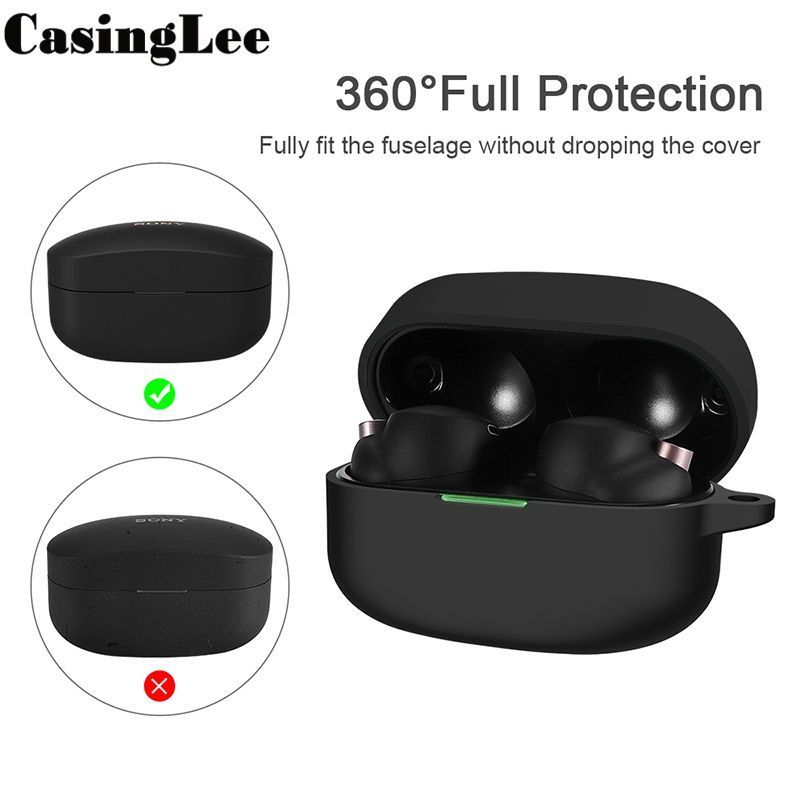 Protect Cover For Sony WF-1000XM4 Case Wireless Bluetooth Headset Charging Box Protector Phone Cases Liquid Soft Silicone Back cover for Sony WF1000XM4 Sony WF1000 XM4 Sony WF-1000 XM4