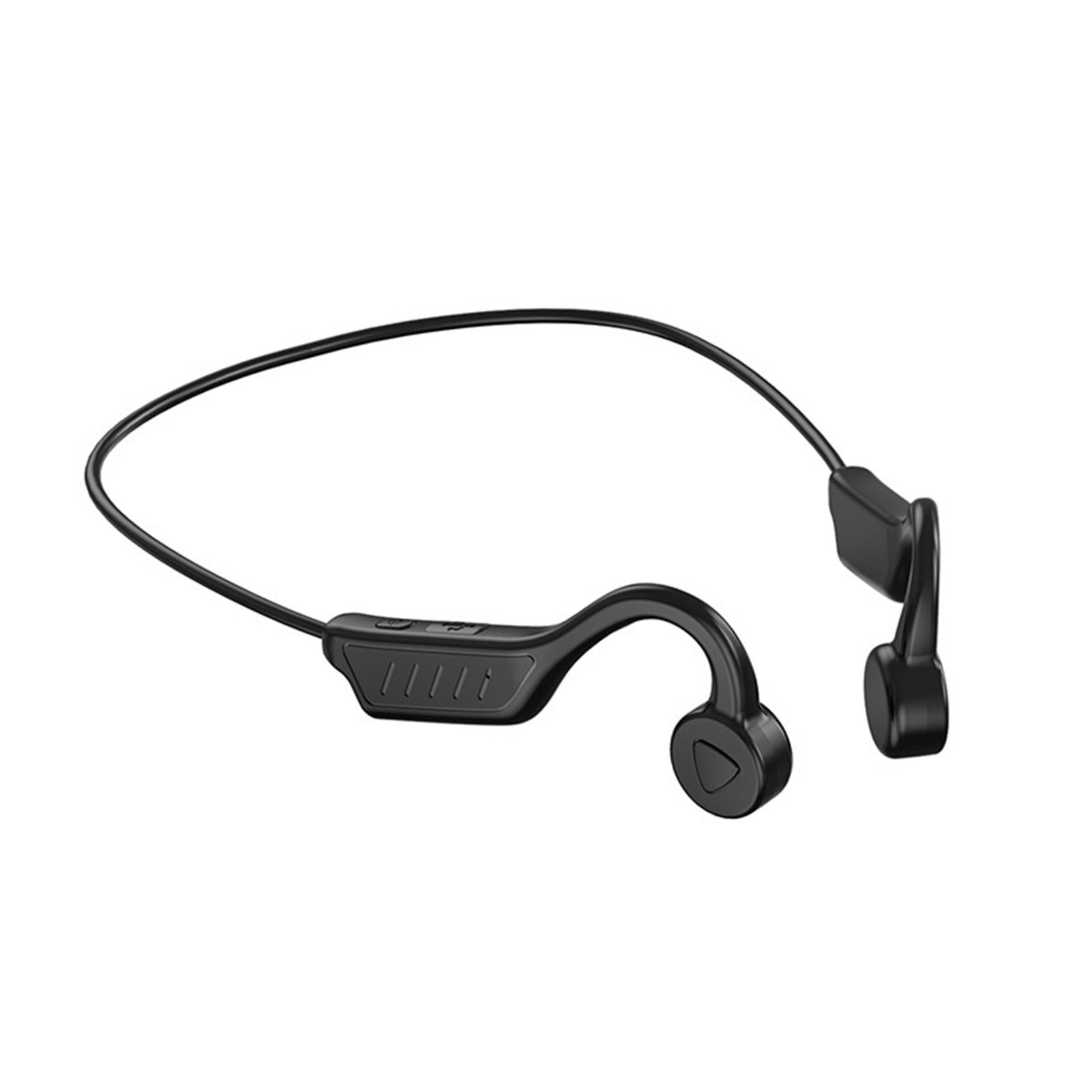 Green forest Bone Conduction Headset Stable Hanging Neck Wireless Bluetooth-compatible 5.0 Headphone