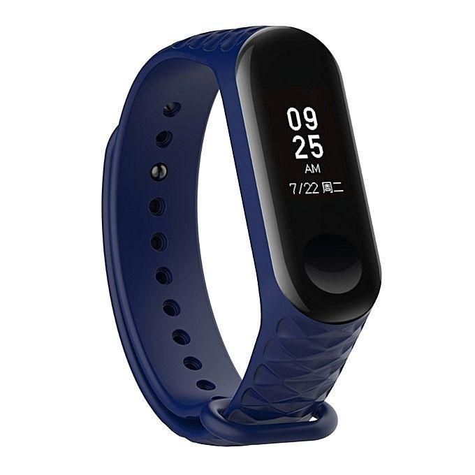 Wristband Replacement Strap for Xiaomi Mi Band 3 - Deep Blue