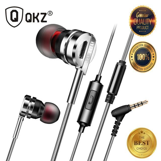 QKZ DM9 Zinc Alloy HiFi Headhone BASS Earbuds Metal Headset