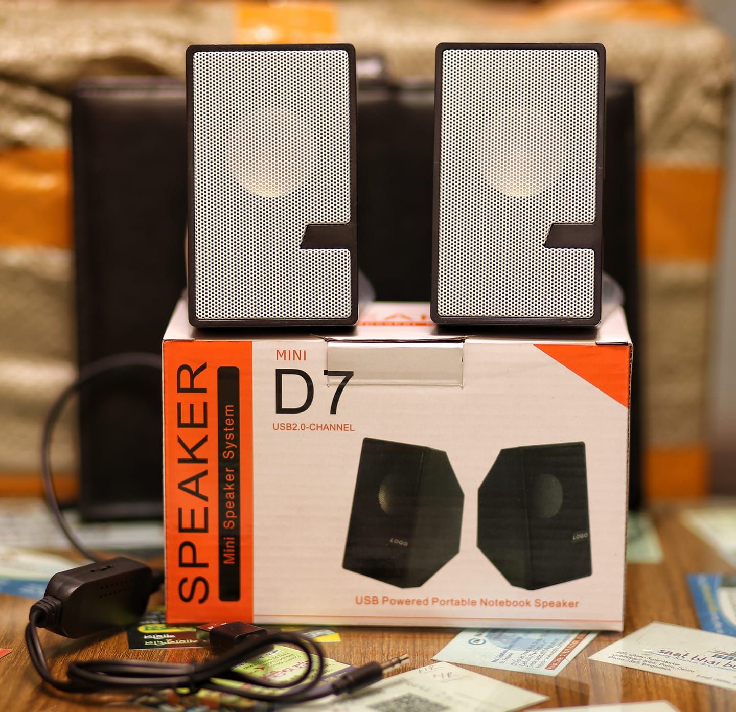D7 Sound Box Multimedia Speaker Mini USB - Mini Speaker