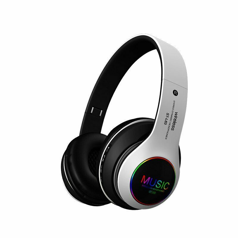 Yfashion Wireless Bluetooth 5.0 Headphones Foldable Headset Earphones Noise Cancelling Sport Earphone