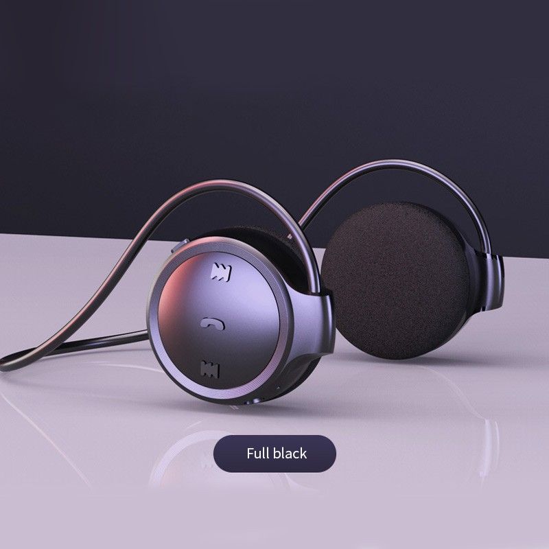 Wireless Bluetooth Headset Flexible Ear Cover Headphone Stereo Earphone Support TF Card MP3 Player Over Ear Headset