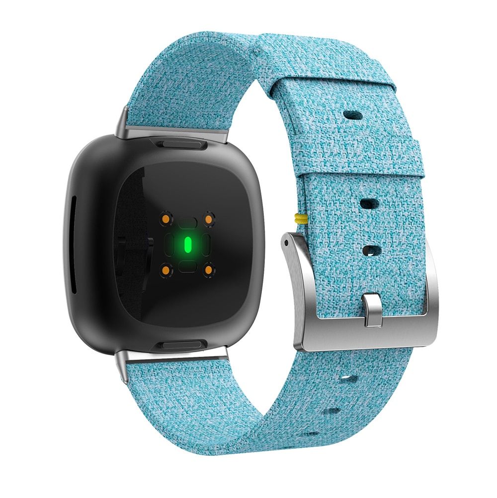 High Quality Sport Nylon Band Compatible For Fitbit Versa 3 Smart Watch Band Canvas Woven Bracelet Watchband For Fitbit Sense
