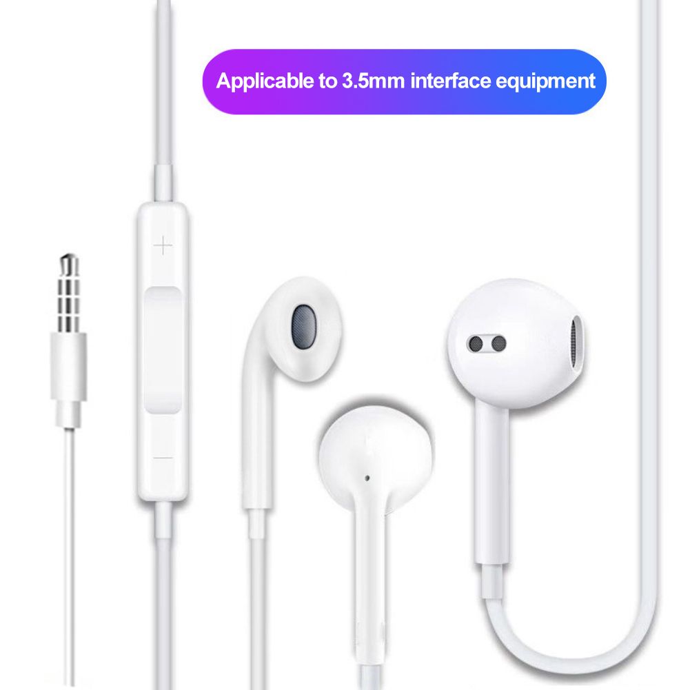 Ej life Subwoofer In-Ear Headphones Wired Control with Microphone High Quality Headphones 【in stock】