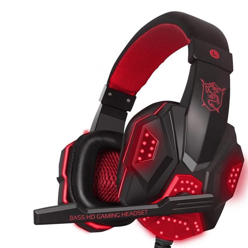 Game Headset Wired Gaming Workout Headphone Sport Earphones with Microphone for PC