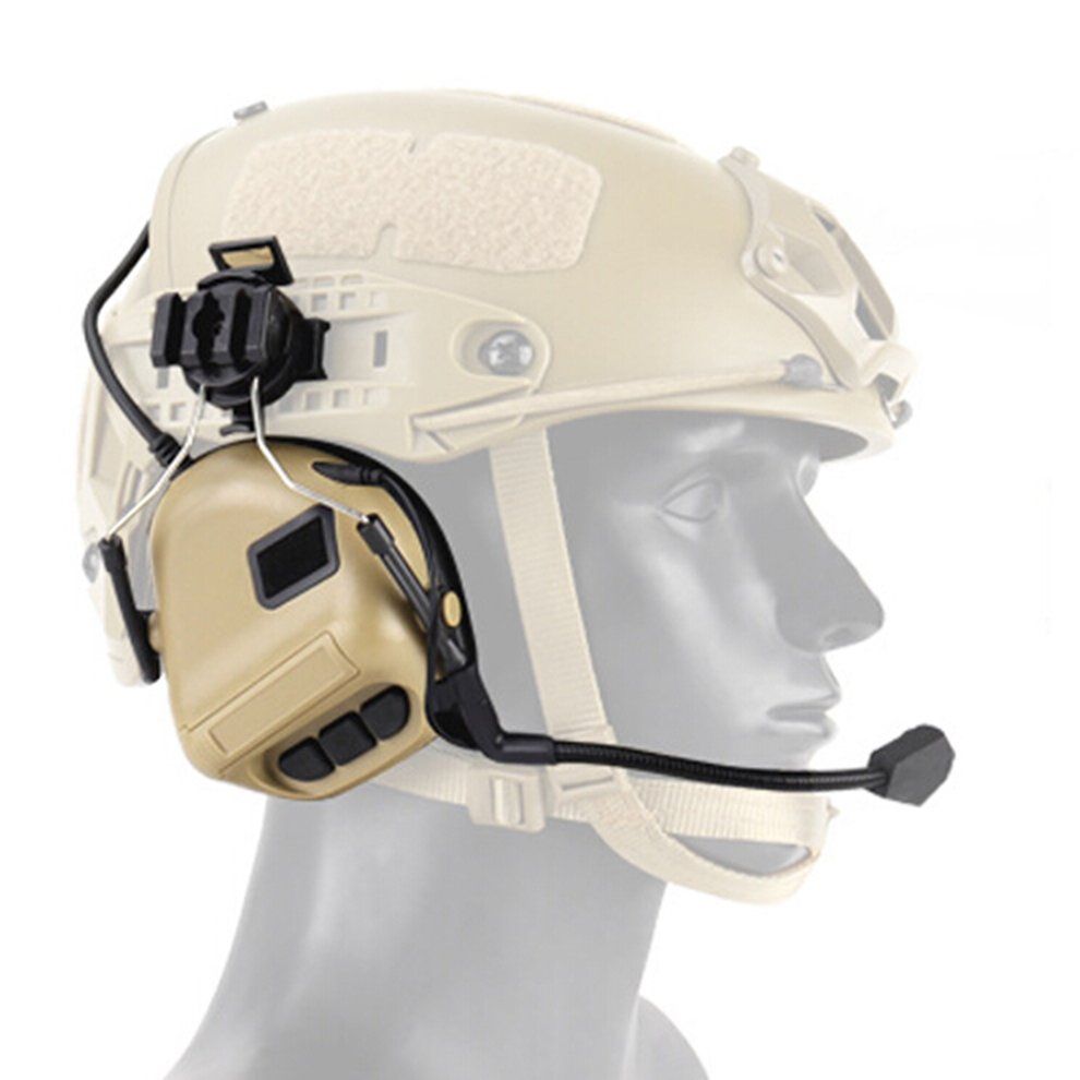 Tactical Headset Helmet-Type Headphone Fifth Generation Chip Removable Design