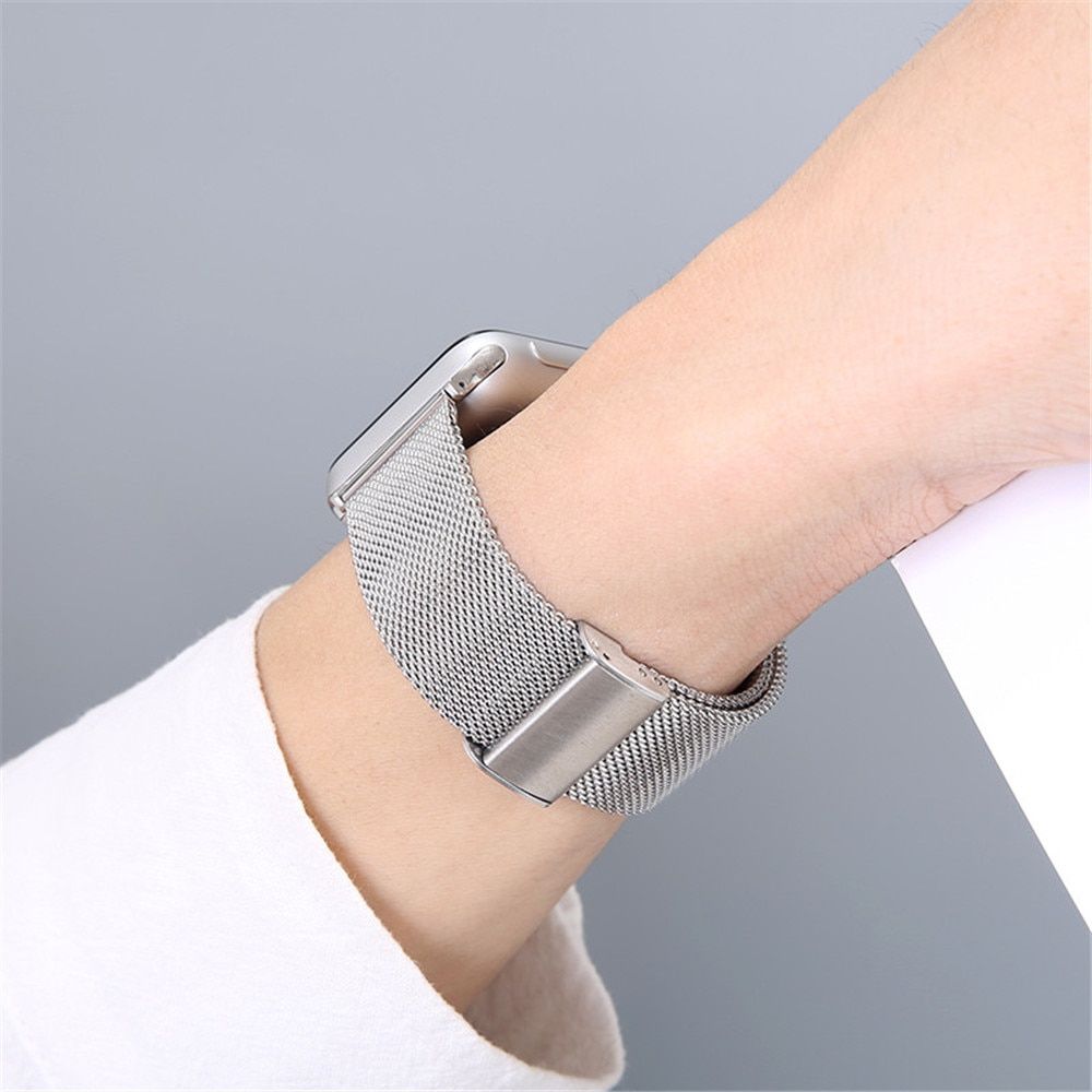 For Apple Watch Band 6 SE 40mm 44mm iWatch 5 4 Stainless Steel Bracelet for Applewatch 42mm 38mm iWatch 3 Milanese Wrist Strap