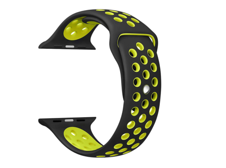 Silicone Strap For band 42mm 44mm Breathable sports wristband strap 42mm 44mm bracelet for iwatch series 5 4 3 42mm/ 44mm strap