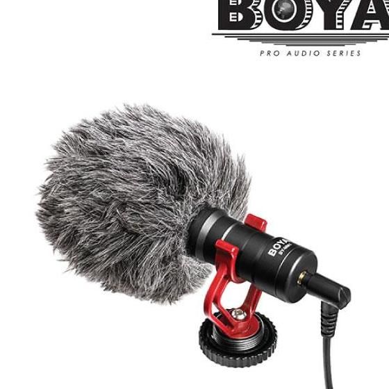 New Boya BY-MM1 MM1 Compact On-Camera Video Microphone