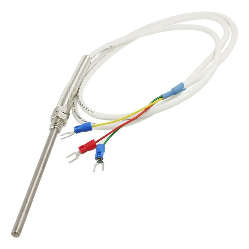 PT100 Sensor Tature Control Trmocouple Probe 1M 3.3ft