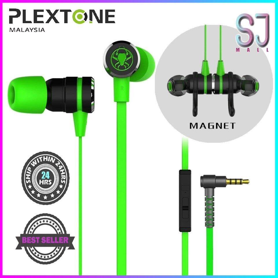 PLEXTONE G20 Double Bass Stereo Sound Magnetic Gaming Earphone Headphone Earphones Earbuds Noise Reduction Headset with Mic And Volume Control Sport PUBG