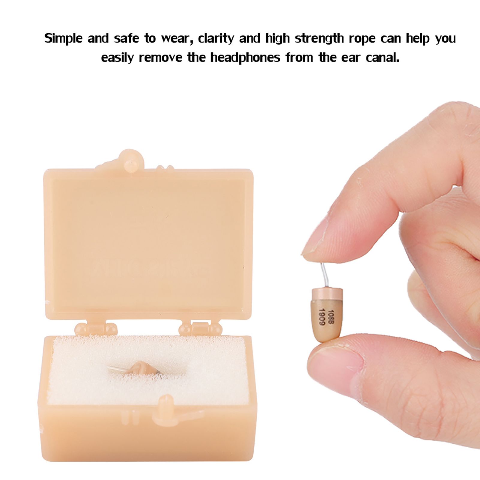 Mini Concealed Earphone Wireless Earpiece Headset for