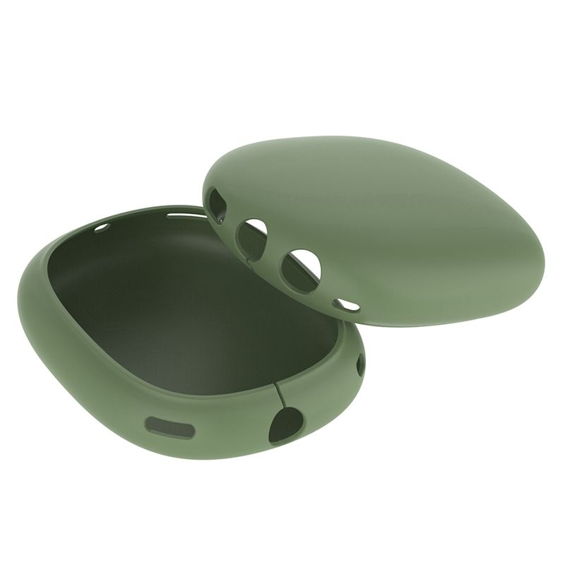 Suitable for Airpods Max Earphone Silicone Protective Cover, Bluetooth Headset Protective Case Green