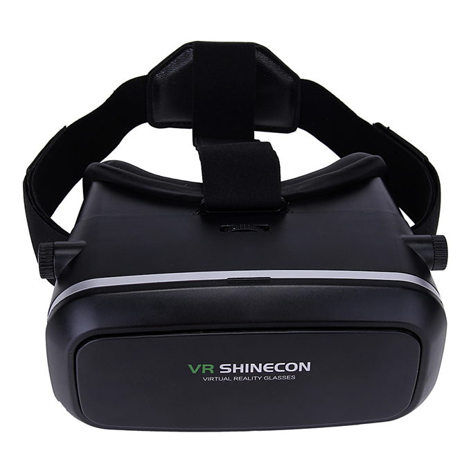 VR SHINECON 3D Virtual Reality VR Headset FOV85 IPD Focus Adjustable 3D Movies Games Device for 3.5"-6.0" Android iOS Smartphones