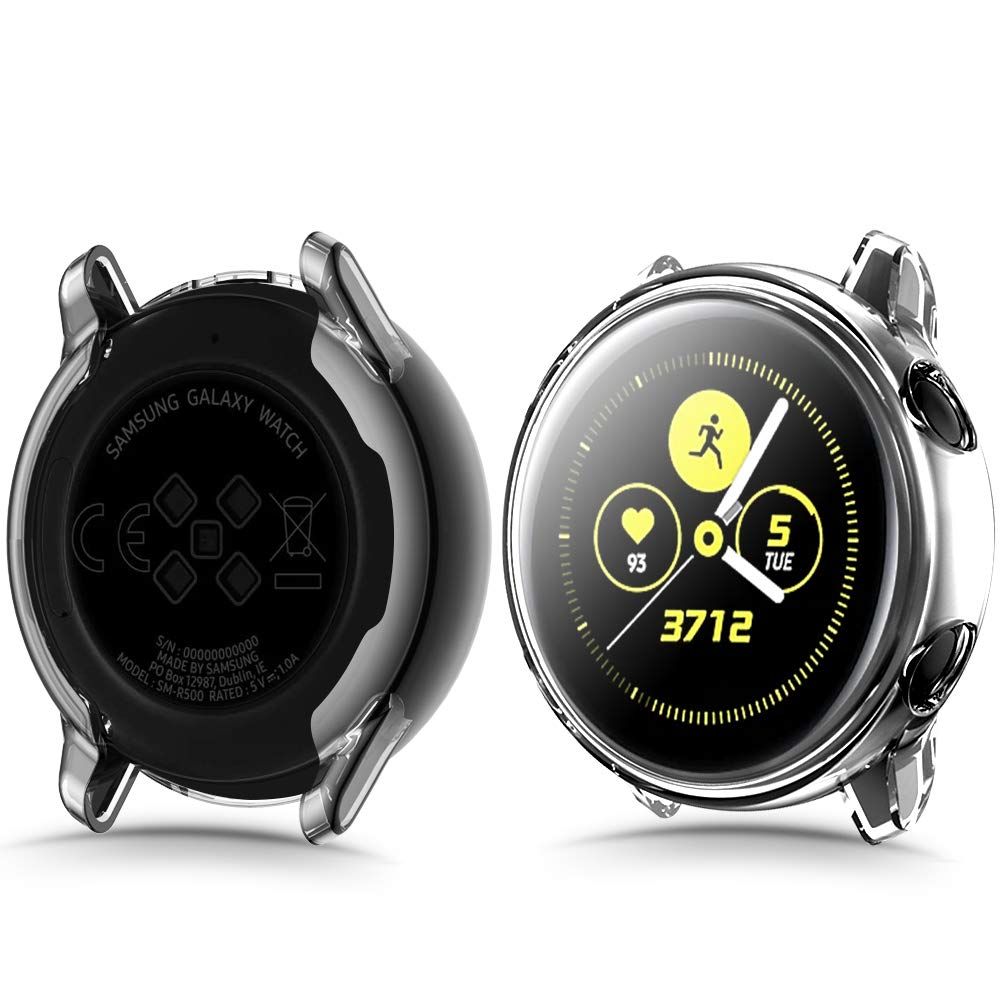 Screen Protector+Case For Samsung Galaxy watch active 2 44mm 40mm TPU All-Around cover bumper+film watch Active2 Accessories
