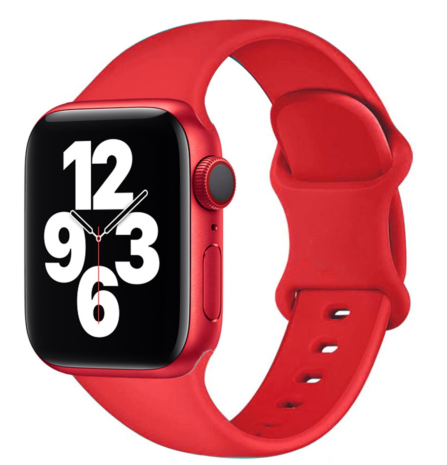 Silicone Strap For Apple Watch band 44mm 40mm 38mm 42mm 44 mm Rubber watchband smartwatch correa bracelet iWatch 3 4 5 6 se band