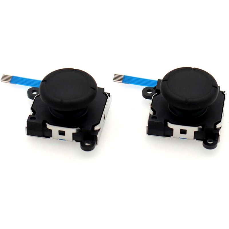 2Pcs for Nintendo NS Handle Switch 3D Joystick Joy-Con Left and Right Handle Switch Handle