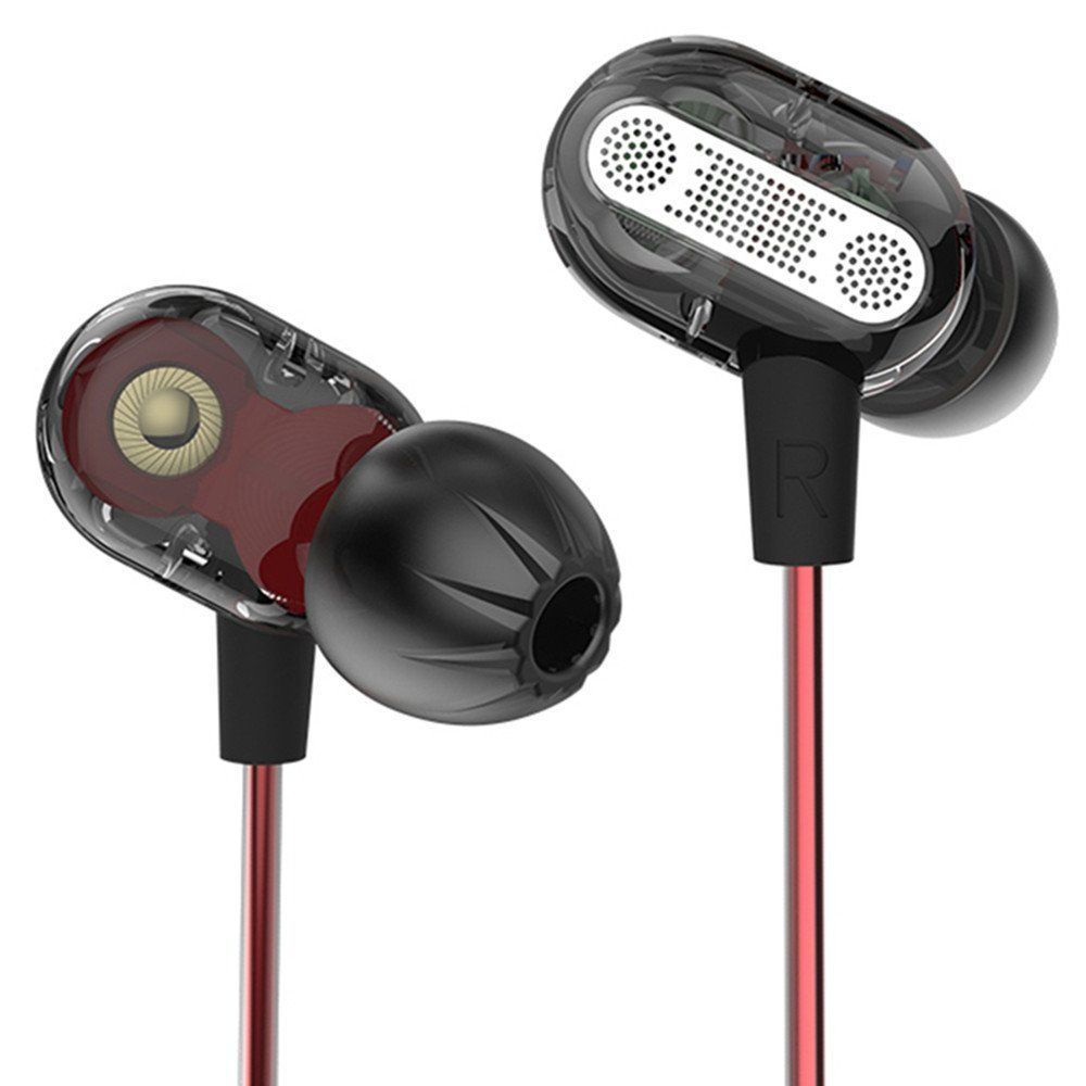 KZ ZSE HIFI Bass Dynamic Dual Driver In-Ear Earphone