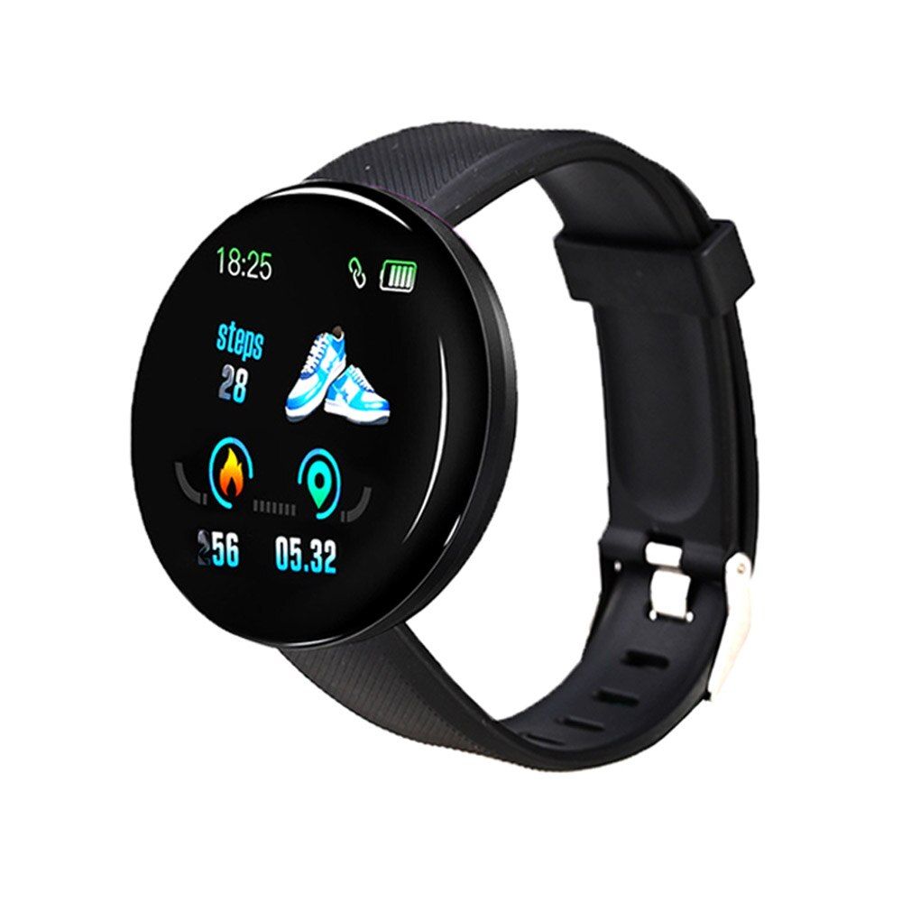 D18 Smart Watch Men Women Blood Pressure Smartwatch Sport Tracker Pedometer 116 Plus Smart Watches For Android IOS A2 smartwatch