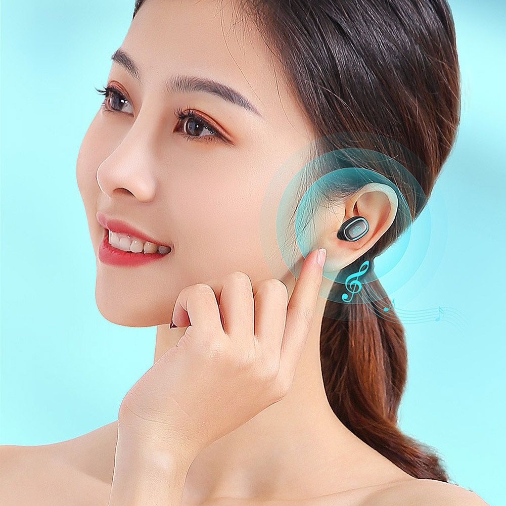 A10 TWS Bluetooth 5.0 Wireless HiFi In-Ear Earphones with Digital Charging Box