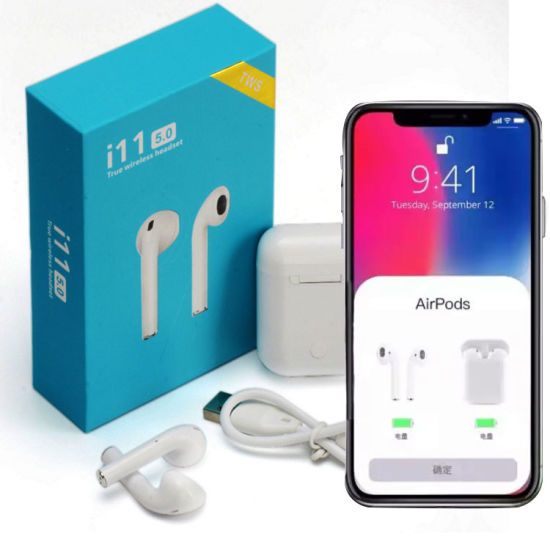 i11 TWS Earpods Bluetooth Handsfree Wireless Airdots with Touch Sensor