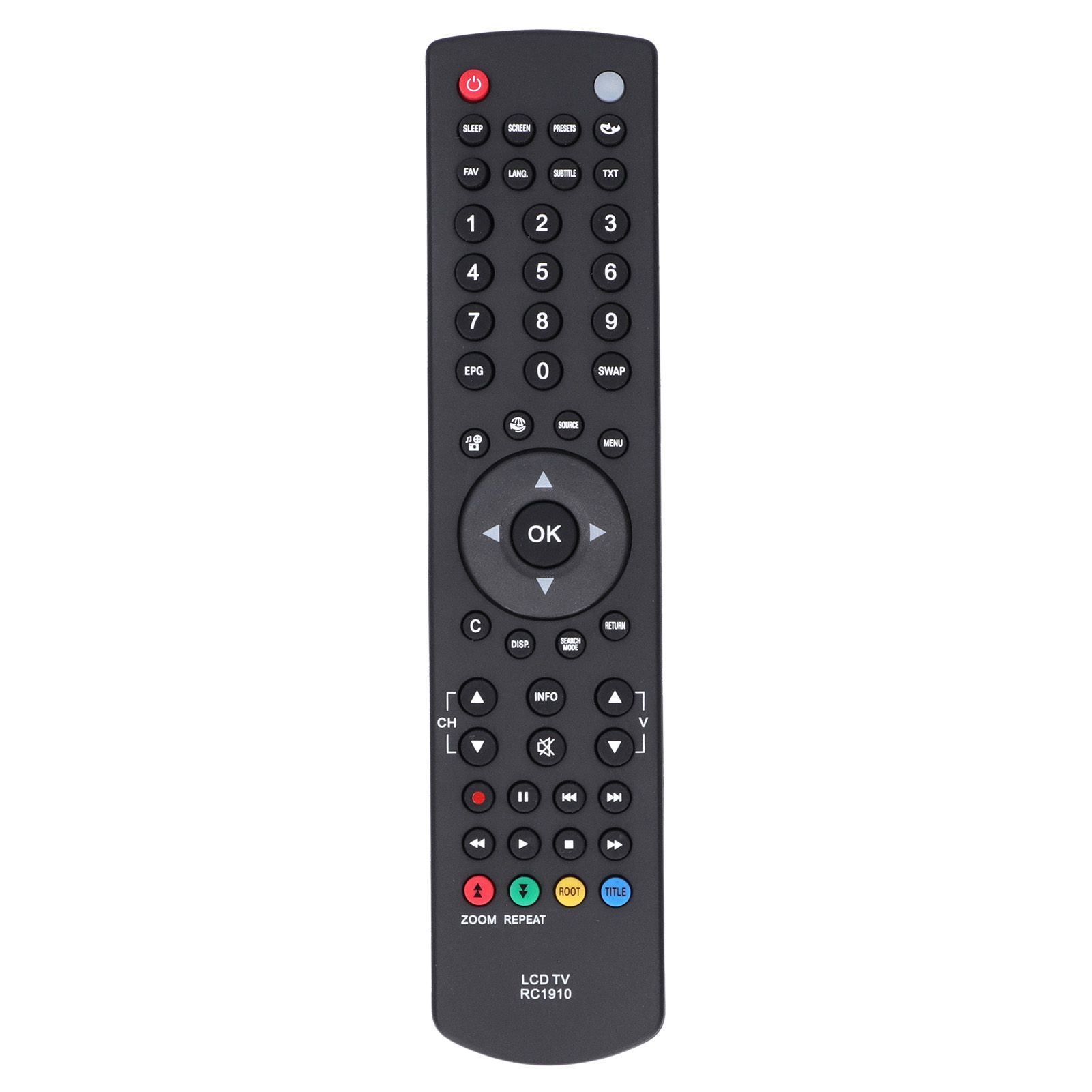 753 Replacement TV Remote Control Controller For LCD Universal