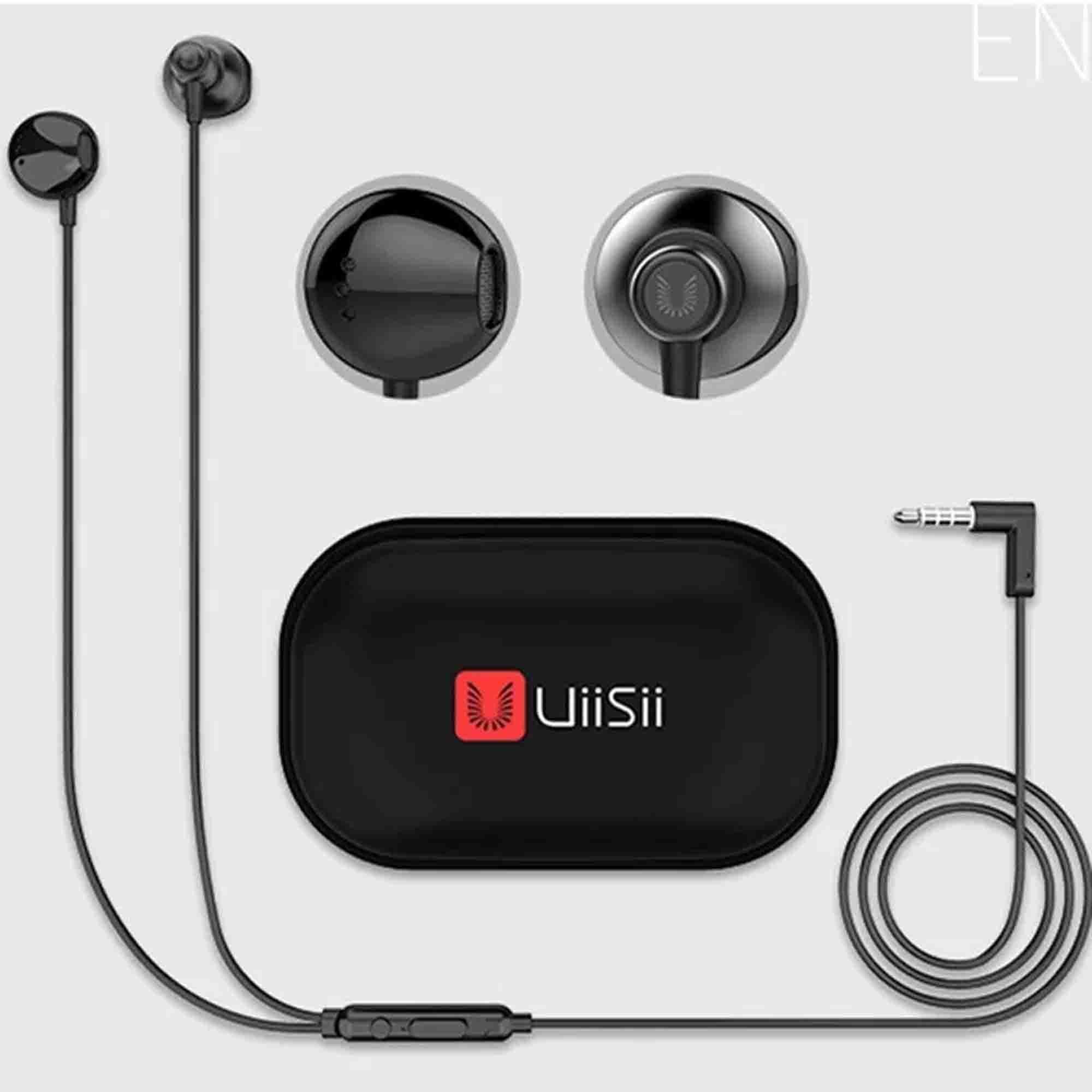 Ui'iSii HM12 Gaming Headset On-Ear Deep Bass Good Treble Earphone - Black - Ear Phone - Headphone