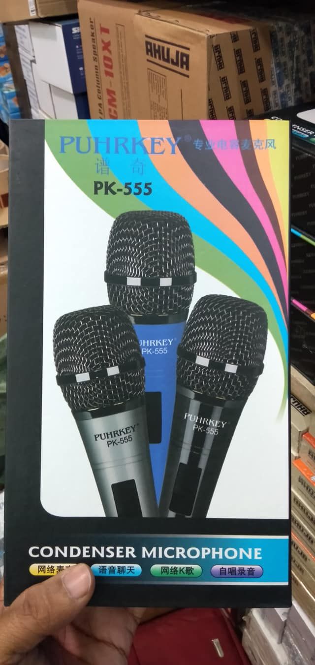 PUHRKEY PK- 555 Condenser Microphone