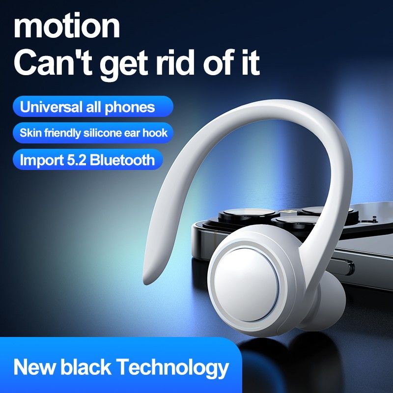 A1S earphone bluetooth waterproof wireless earbuds hands-free sports headphones with microphone single ear headset with mic