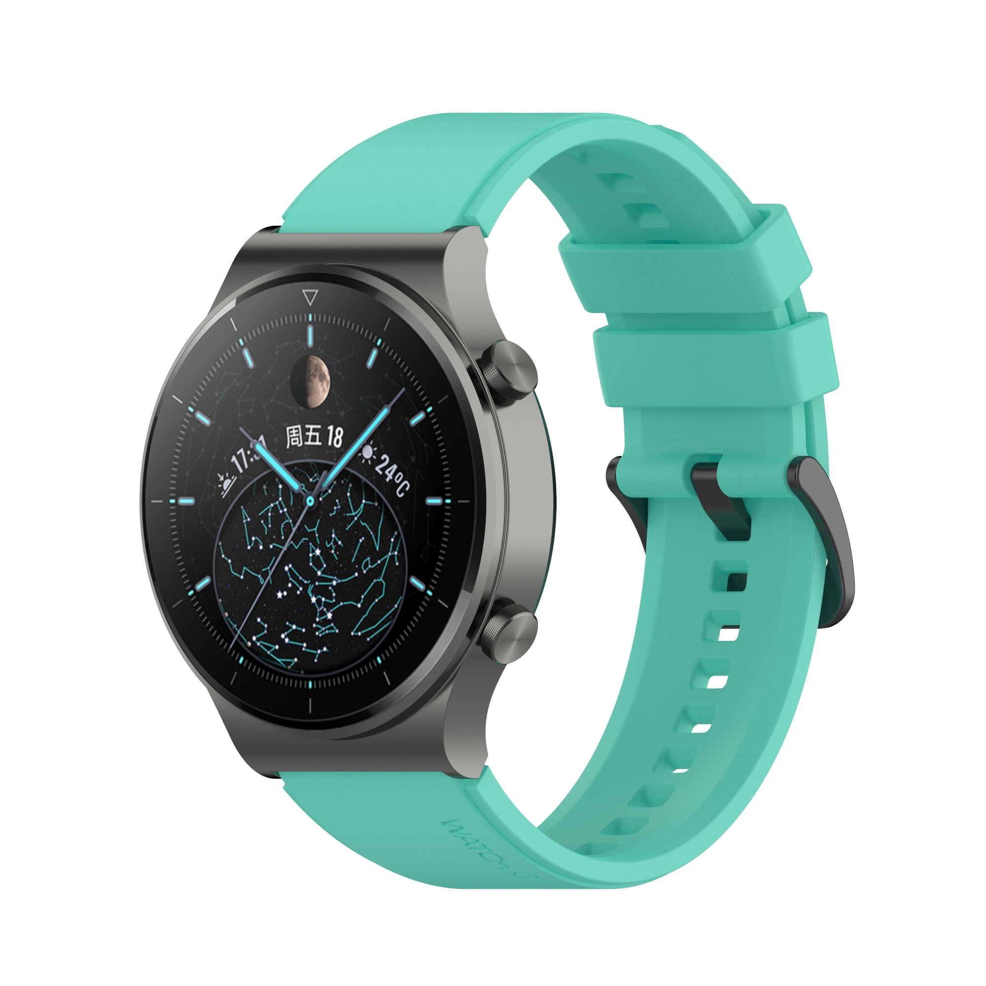 22mm Silicone Band Strap For Huawei Watch GT 2 pro Smartwatch Official Wristband for Samsung Galaxy Watch 3 45mm / 46mm Bracelet