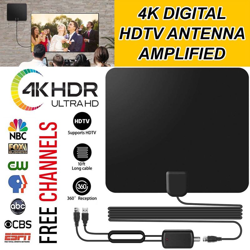 Yfashion 80 les Range 30dB Indoor HD Digital V