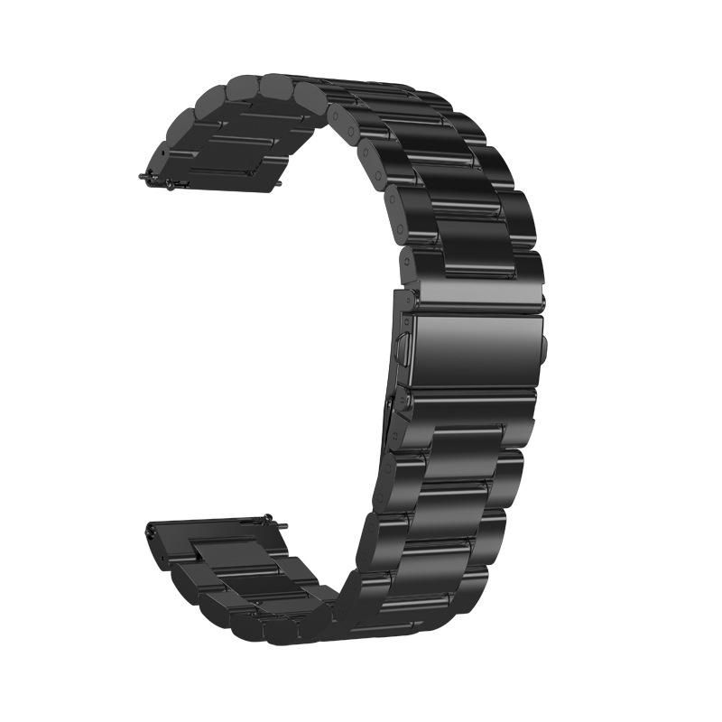 Universal Smart Watch Strap 22mm Solid Stainless Steel Metal Watch Strap Straight Interface Sport Watch Bracelet
