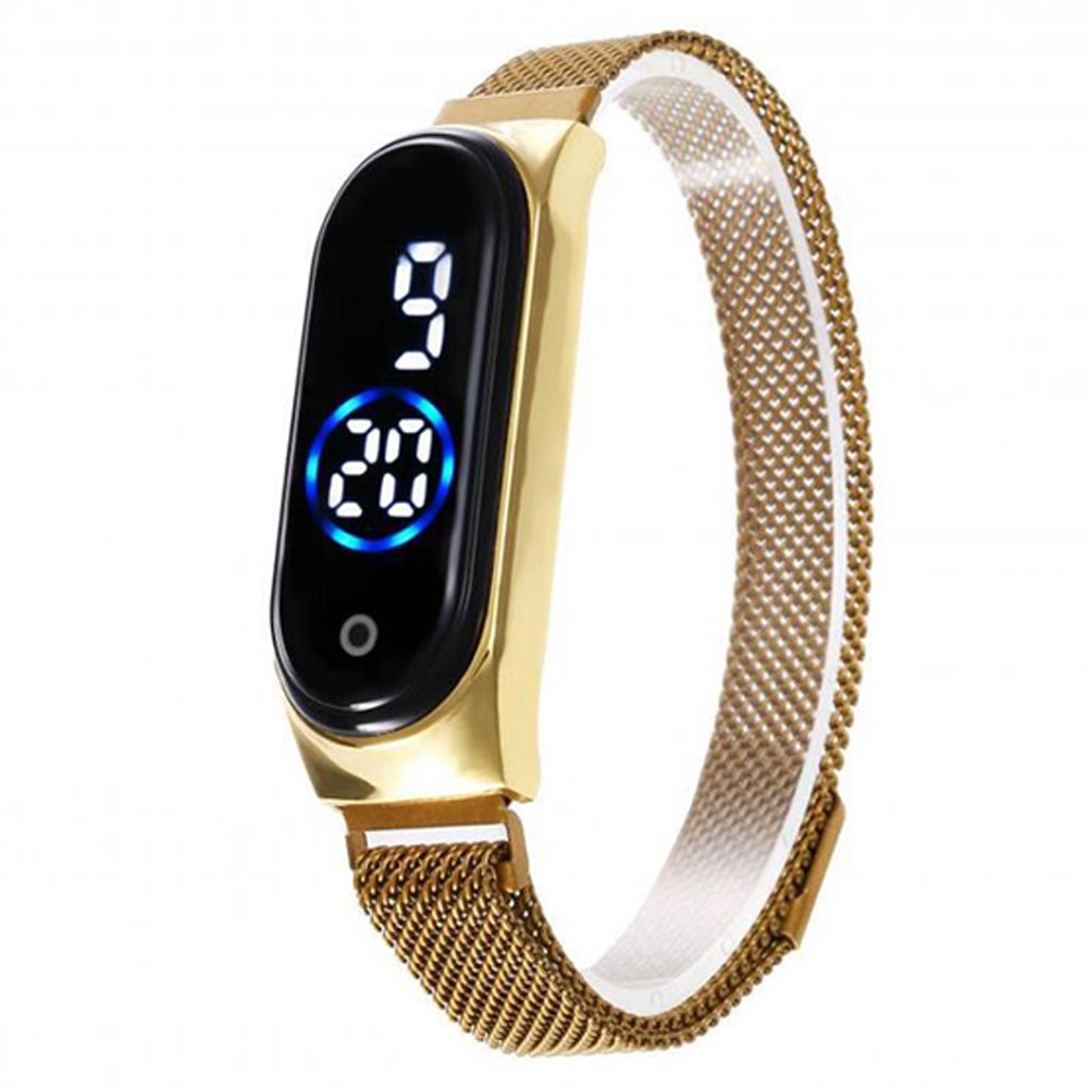 Yfashion Electronic Watch Magnetic Quartz Waterproof ouch Led Bracelet