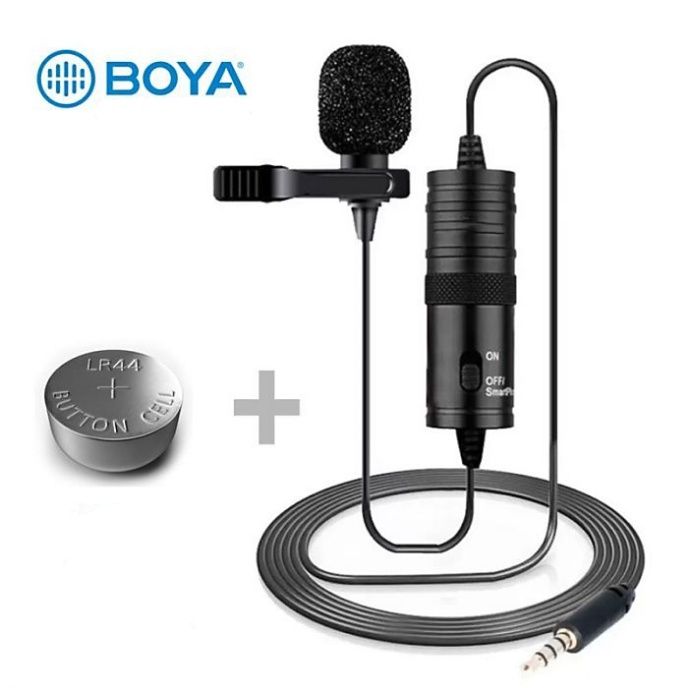 BOYA M1 Microphone For Smartphone, DSLR, Laptop & PC