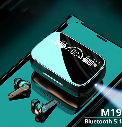 M19 TWS Wireless Bluetooth 5.1 Headphone