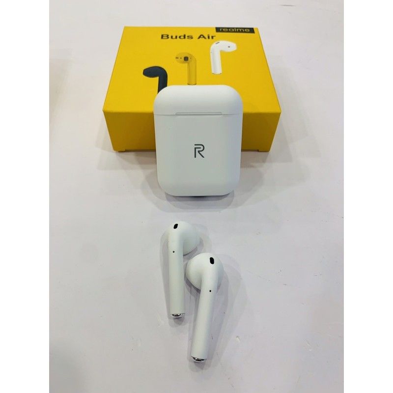 Buds Air TWS Earphone True Wireless Bluetooth Earphones headset Auto Connection Dual Mic Touch Control Wireless charging Headset - Earphone - Bluetooth Headphone - Bluetooth Headphone