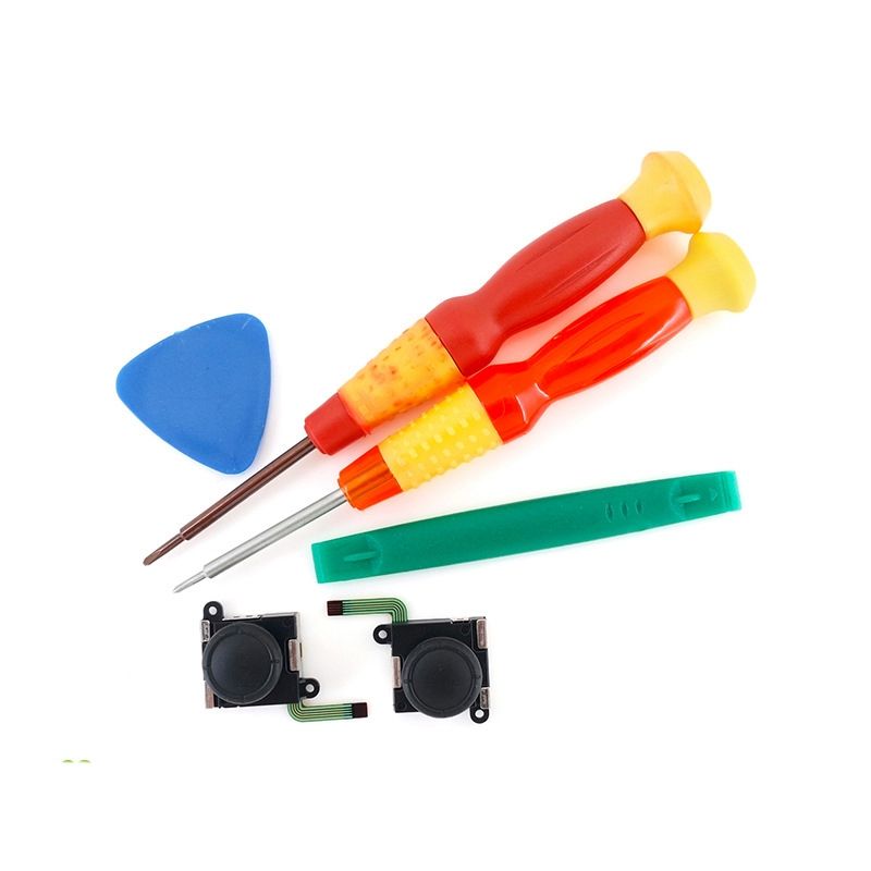 3D Joystick for NS Joy Con Nintend Switch Analog Sticks Replacement for Joy Stick Controller Repair Accessories+Tools