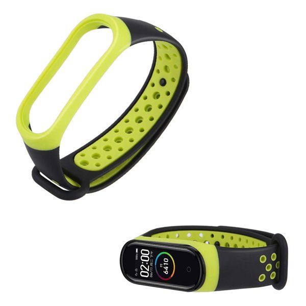 Band 5/6  watch Silicone Strap green