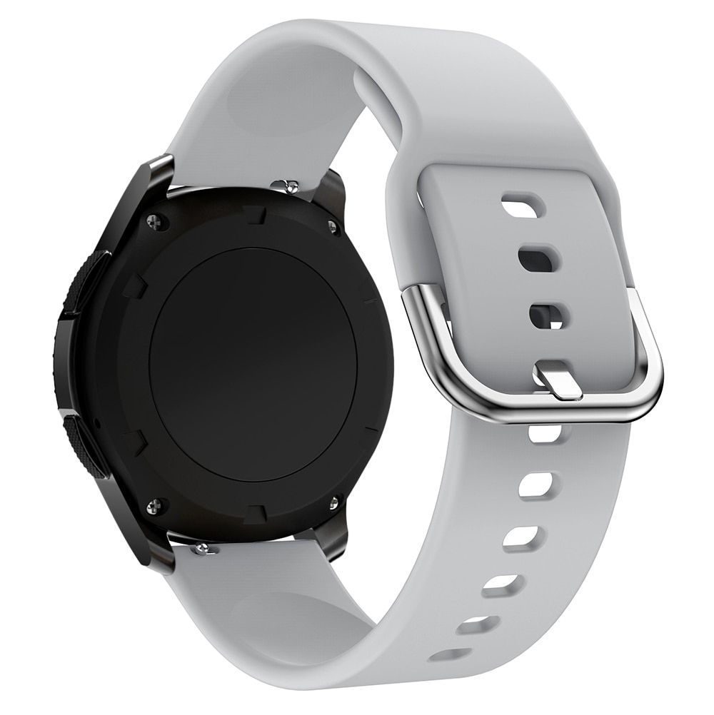 18mm 20mm 22mm Silicone Watch Band For Samsung Galaxy watch 42 46mm Galaxy watch Active 2Replace bracelet strap For Amazfit BIP